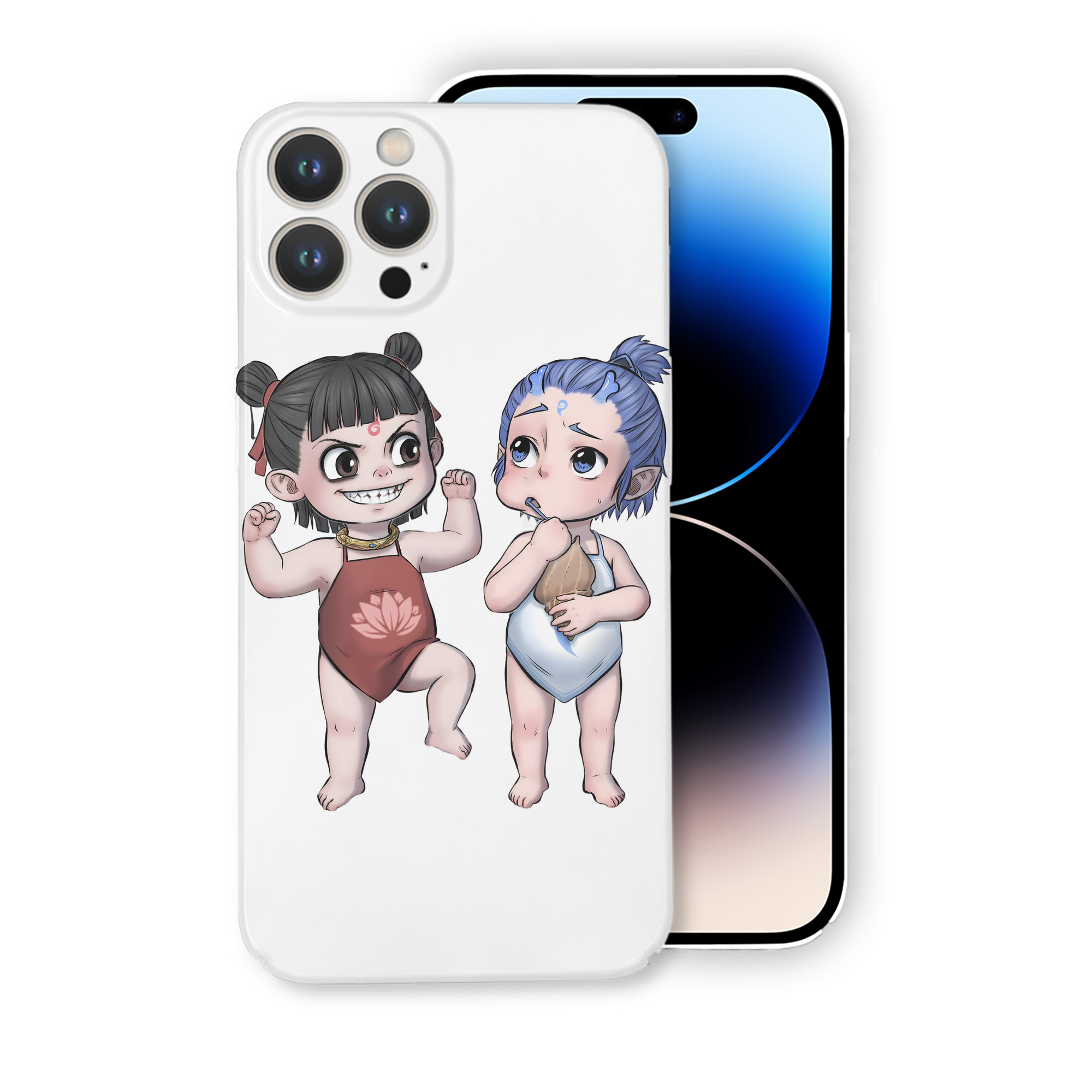 （画像用） Ne Zha 2 ナタ 魔童の大暴れ 【iPhone 14シリーズ対応】ハードケース